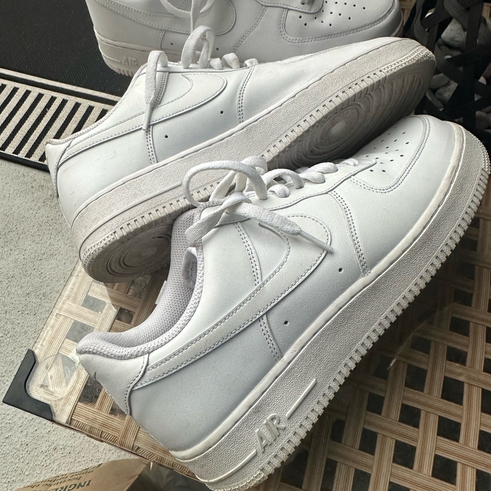 Nike White Athletic Shoes